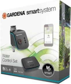 GARDENA - Smart Water Control Set Besproeiingscomputer - 1min Tot 10u - 6 Besproeiingen Per Dag -Tuingereedschap Winkel 1015x1200