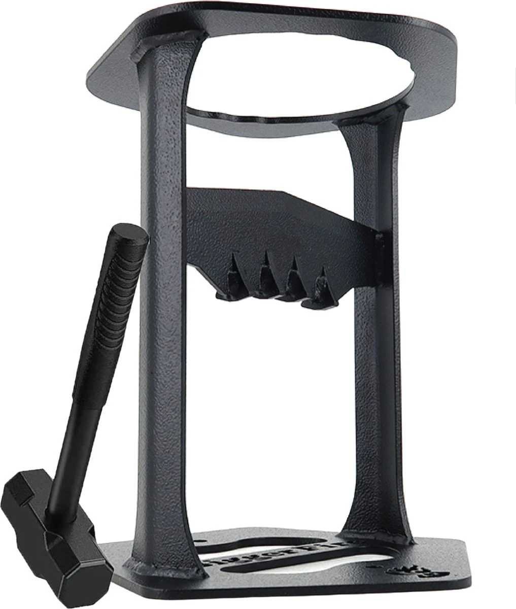 Flowkey® Houtklover XL - Houtsplijter Bijl - Houtkliever Kloofwig Gietijzer - Voor Hout & Aanmaakhout - Inclusief Gratis Hamer 2 Flowkey® Houtklover XL - Houtsplijter Bijl - Houtkliever Kloofwig Gietijzer - Voor Hout & Aanmaakhout - Inclusief Gratis Hamer