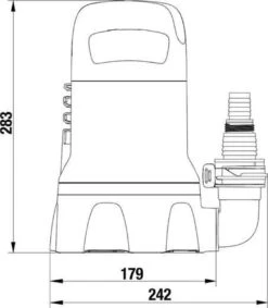 Gardena Dompelpomp 9000 Rvs 24,2 X 28,3 Cm Zwart/grijs -Tuingereedschap Winkel 1047x1200 1