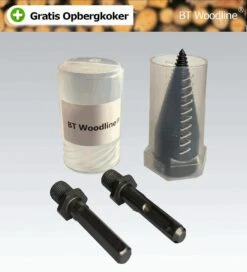 BT Woodline® | Houtklover Inclusief Opbergkoker | Houtsplijter | Houtkloof | Houtsplitter | Houtkloofboor | Kegelsplijter | Houtkliever | Aanmaakhout | Geschikt Voor Accutol, Schroeftol, Boormachine En Kloofmachines -Tuingereedschap Winkel 1091x1200 5
