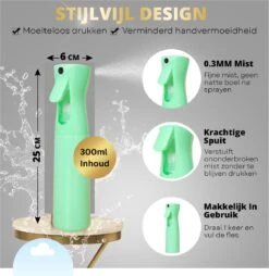 Merkloos BeautyFit - Mist Sprayer Groen - Mist Verstuiver Water- Haarspuit Kapper - Waterspray - Waterverstuiver Haar - Spuitfles Haar - Plantenspuit - 300 Ml 12 Merkloos BeautyFit - Mist Sprayer Groen - Mist Verstuiver Water- Haarspuit Kapper - Waterspray - Waterverstuiver Haar - Spuitfles Haar - Plantenspuit - 300 Ml -Tuingereedschap Winkel 1166x1200 2