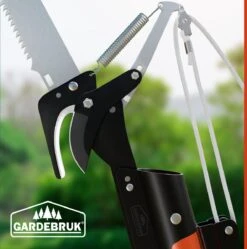 Gardebruk Takkenzaag Telescopisch - 2in1 Zaag & Snoeischaar - Oranje -Tuingereedschap Winkel 1188x1200 4