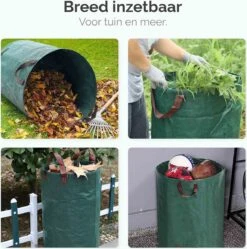 Goliving Tuinafvalzak - Set Van 2- Tuinafvalzakken Opvouwbaar - Tuinzak - Tuinafvalemmer - 2x 280 Liter - Groen 15 Goliving Tuinafvalzak - Set Van 2- Tuinafvalzakken Opvouwbaar - Tuinzak - Tuinafvalemmer - 2x 280 Liter - Groen -Tuingereedschap Winkel 1189x1200