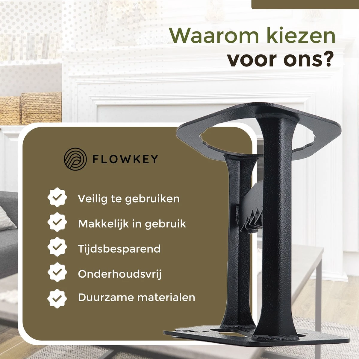 Flowkey® Houtklover XL - Houtsplijter Bijl - Houtkliever Kloofwig Gietijzer - Voor Hout & Aanmaakhout - Inclusief Gratis Hamer 9 Flowkey® Houtklover XL - Houtsplijter Bijl - Houtkliever Kloofwig Gietijzer - Voor Hout & Aanmaakhout - Inclusief Gratis Hamer - Afbeelding 8