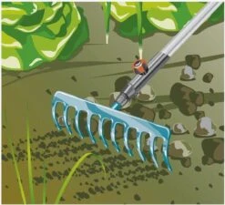 GARDENA - Combisystem - Hark -Tuingereedschap Winkel 1200x1092