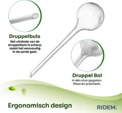 Waterdruppelaar Voor Planten - Irrigatiesysteem- Waterbol - Druppelsysteem - Watergeefsysteem Voor Kamerplanten - Plantenwatergever -6 Stuks - Transparant -Tuingereedschap Winkel 1200x1116 1