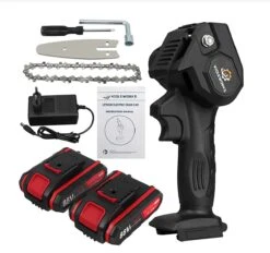 Violeworks® Accu Kettingzaag - Snoeizaag - Mini Kettingzaag - Handkettingzaag - Ook Voor Makita - Elektrische Kettingzaag - Elektrische Snoeischaar - Op Batterij - 2900 MAh - 1080W - 88V -Tuingereedschap Winkel 1200x1128 3