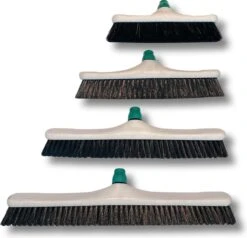 MAUS Bezem Binnen 50cm - Zachte Paardenhaar Zaalveger Met Steel 150cm - Gerecycled - Made In EU - Zeer Robuust -Tuingereedschap Winkel 1200x1157