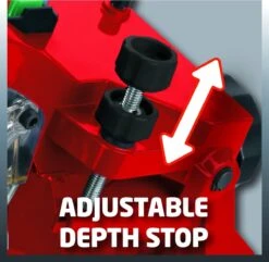 Einhell Kettingslijper GC-CS 235 E (235 W - 3.000 /min - Kettingspanner - Slijpschijf - Verlichting - Draaibare Slijpkop - Dieptebegrenzer) Slijpkop - Dieptebegrenzer) -Tuingereedschap Winkel 1200x1169 6