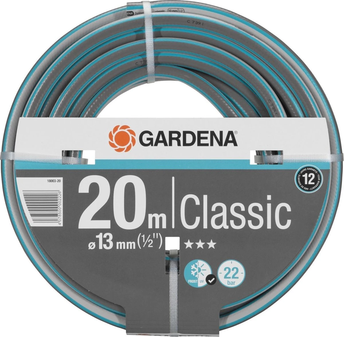 GARDENA - Classic Tuinslang - 20 Meter - 13 Mm 3 GARDENA - Classic Tuinslang - 20 Meter - 13 Mm