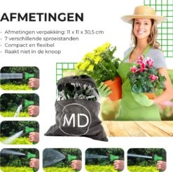 Uitrekbare Tuinslang Tot 15 Meter Van MD-goods ® - Tuinsproeier - Tuin Besproeien - Waterslang - Sproeikop - Groen - Flexibel Elastisch 12 Uitrekbare Tuinslang Tot 15 Meter Van MD-goods ® - Tuinsproeier - Tuin Besproeien - Waterslang - Sproeikop - Groen - Flexibel Elastisch -Tuingereedschap Winkel 1200x1191 2