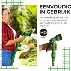 Uitrekbare Tuinslang Tot 15 Meter Van MD-goods ® - Tuinsproeier - Tuin Besproeien - Waterslang - Sproeikop - Groen - Flexibel Elastisch 14 Uitrekbare Tuinslang Tot 15 Meter Van MD-goods ® - Tuinsproeier - Tuin Besproeien - Waterslang - Sproeikop - Groen - Flexibel Elastisch -Tuingereedschap Winkel 1200x1196 5