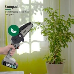 Mardin Mini Kettingzaag - Snoeizaag - Kettingzaag - Kettingzaag Electrisch Met 2 Accu - Inclusief Koffer - 1 Extra Accu - Grijs -Tuingereedschap Winkel 1200x1199 11
