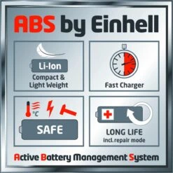 Einhell Accu Bladblazer GE-CL 18 Li E Kit (1x2,0Ah) Power X-Change (Li-Ion - 18 V - 12000 Min-1 - 210 Km/h Blaasluchtstroom - Incl. 2,0 Ah Accu En Lader) -Tuingereedschap Winkel 1200x1199 2