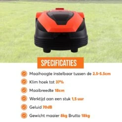 Zoef Robot Robotmaaier Dirk Met APP <600 M2 -Tuingereedschap Winkel 1200x1200 1057