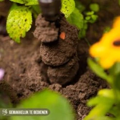 Merkloos Grondboor Voor Planten - 25 CM - Palenboor - Moestuin - Bollenplanter - Zwart -Tuingereedschap Winkel 1200x1200 177