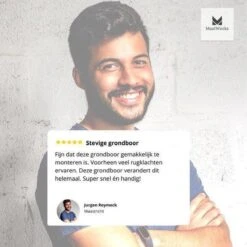 MaatWorkz - Grondboor - 25 CM - Boormachine - Bollenplanter - Moestuin - Palenboor - Boor - Tuin -Tuingereedschap Winkel 1200x1200 187