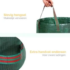 Goliving Tuinafvalzak - Set Van 2- Tuinafvalzakken Opvouwbaar - Tuinzak - Tuinafvalemmer - 2x 280 Liter - Groen 17 Goliving Tuinafvalzak - Set Van 2- Tuinafvalzakken Opvouwbaar - Tuinzak - Tuinafvalemmer - 2x 280 Liter - Groen -Tuingereedschap Winkel 1200x1200 226