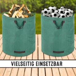 Gardebruk Tuinafvalzak - 2 Stuks 280L – 77x67cm/Opvouwbaar - Groen -Tuingereedschap Winkel 1200x1200 285