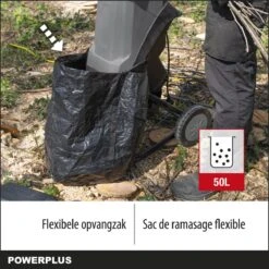 Powerplus POWEG5011 Elektrische Hakselaar Versnipperaar - 2400W - Max. Ø40mm - Incl. Duwstok, Wielen En 50L Opvangzak - Heggen, Bomen En Haag - Tuinonderhoud -Tuingereedschap Winkel 1200x1200 303