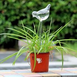 Planten Watergever Glazen Vogel (set Van 2) -Tuingereedschap Winkel 1200x1200 378