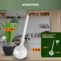STFF & Co® Waterdruppelaar Voor Planten – Irrigatiesysteem Automatisch Watergeefsysteem – Waterbollen Voor Planten – Bewateringssysteem – 8 Stuks - 5cm 11 STFF & Co® Waterdruppelaar Voor Planten – Irrigatiesysteem Automatisch Watergeefsysteem – Waterbollen Voor Planten – Bewateringssysteem – 8 Stuks - 5cm -Tuingereedschap Winkel 1200x1200 411