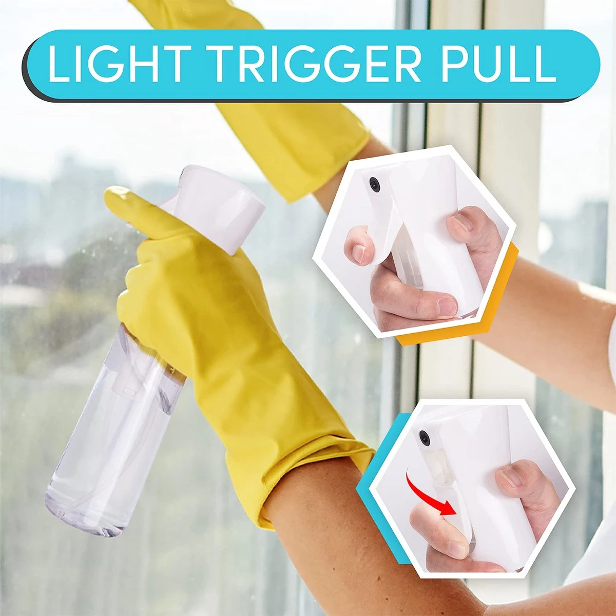 Allsa Mist Verstuiver - Mist Sprayer - Planten Spuit - Continuous Spray - Zwart 6 Allsa Mist Verstuiver - Mist Sprayer - Planten Spuit - Continuous Spray - Zwart - Afbeelding 4