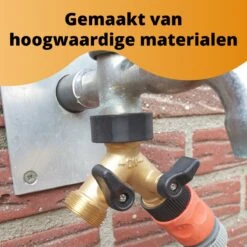 Horvitus Waterverdeler 2 Weg - Y Stuk Kraan Splitter - Voor Europese Kranen - Messing 20 Horvitus Waterverdeler 2 Weg - Y Stuk Kraan Splitter - Voor Europese Kranen - Messing -Tuingereedschap Winkel 1200x1200 591