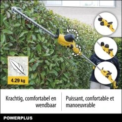 Powerplus POWXG2043 Elektrische Heggenschaar - 750W - Snoeien En Knippen - Zwaardlengte 570mm - Mesafstand 24mm - Telescopisch - Draaibaar Handvat - Haagschaar Voor Tuinonderhoud -Tuingereedschap Winkel 1200x1200 68