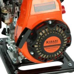 Kibani Waterpomp 8.000 Liter P/uur - 98 Cc / 1.5 PK 4-takt Benzine Motor - 4000 Toeren/Minuut - Doorstroming 8 M³ P/uur - Tuinpomp -Tuingereedschap Winkel 1200x1200 684