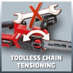 Einhell Accu Kettingzaag GE-LC 18 Li Kit (1x3,0Ah) Power X-Change (Li-Ion - 18 V - 25 Cm Zwaardlengte - 23 Cm Snijlengte - Terugslagbescherming - Kettingvangbout - Incl. 3,0 Ah Accu En Lader) -Tuingereedschap Winkel 1200x1200 720