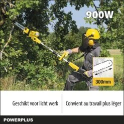 Powerplus POWXG1032 Elektrische Kettingzaag - 900W - Zwaardlengte 300mm - Automatische Kettingsmering - Incl. 1x Ketting En 1x Zwaard -Tuingereedschap Winkel 1200x1200 745