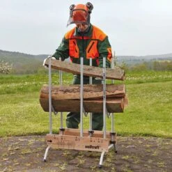 Wolfcraft - Professionele Zaagbok - Voor Kettingzaag - Hout - Opbouwbare, Stabiele Zaagbok Voor Brandhout - 5121000 - 10 JAAR GARANTIE -Tuingereedschap Winkel 1200x1200 781