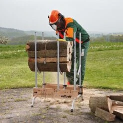 Wolfcraft - Professionele Zaagbok - Voor Kettingzaag - Hout - Opbouwbare, Stabiele Zaagbok Voor Brandhout - 5121000 - 10 JAAR GARANTIE -Tuingereedschap Winkel 1200x1200 782