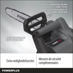 Powerplus POWEG10110 Elektrische Kettingzaag - 2200W - Zwaardlengte 400mm - Automatische Kettingsmering - Incl. 1x Ketting En 1x Zwaard -Tuingereedschap Winkel 1200x1200 816
