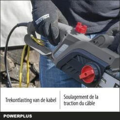 Powerplus POWEG10110 Elektrische Kettingzaag - 2200W - Zwaardlengte 400mm - Automatische Kettingsmering - Incl. 1x Ketting En 1x Zwaard -Tuingereedschap Winkel 1200x1200 817