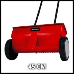 Einhell Strooiwagen GC-SR 12 (12 L - 45 Cm Strooibreedte - Dubbele Duwstang - Kliksluiting Aan Beide Zijden - Verstelhendel - Corrosiebestendige Rol - Behuizing Van Breukvast Kunststof) -Tuingereedschap Winkel 1200x1200 924