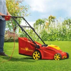 WOLF-Garten A 340 E Elektrische Grasmaaier - 1400 W - 34 Cm Maaibreedte - 30 Liter Opvangbak - Centrale Hoogte-instelling -Tuingereedschap Winkel 1200x1200 941