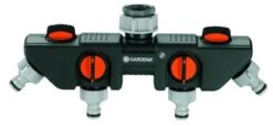 GARDENA - Waterverdeler - Slangkoppeling - 4 Uitgangen -Tuingereedschap Winkel 1200x552