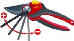 WOLF-Garten Snoeischaar "Premium Plus" RR 4000 - Max. Knipdiameter 22 Mm - Links- En Rechtshandige - Softinleg Handgreep - Snijhoek 30° - Voor Grote Handen - Vervangbare Messen -Tuingereedschap Winkel 1200x672