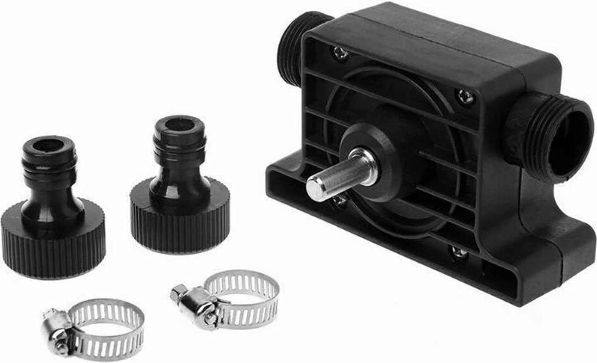 Waterpomp Voor Accuboor, Accutol Of Boormachine - Voorzetpomp - 1136 Liter / Uur - Boot Pomp Voor (Accu)boormachine Water Boorpomp 3 Waterpomp Voor Accuboor, Accutol Of Boormachine - Voorzetpomp - 1136 Liter / Uur - Boot Pomp Voor (Accu)boormachine Water Boorpomp