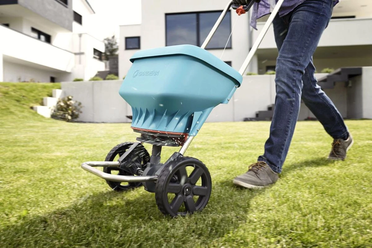 GARDENA Strooiwagen XL Strooikar - 800m2 - 18 Liter 5 GARDENA Strooiwagen XL Strooikar - 800m2 - 18 Liter - Afbeelding 3