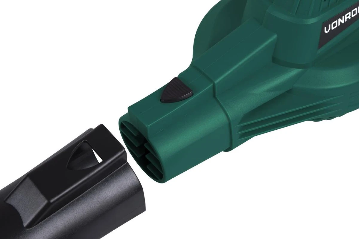 VONROC Accu Bladblazer – VPower 20V – 2 Standen – Max. Blaassnelheid 190km/u – Incl. Accu En Oplader 5 VONROC Accu Bladblazer – VPower 20V – 2 Standen – Max. Blaassnelheid 190km/u – Incl. Accu En Oplader - Afbeelding 3