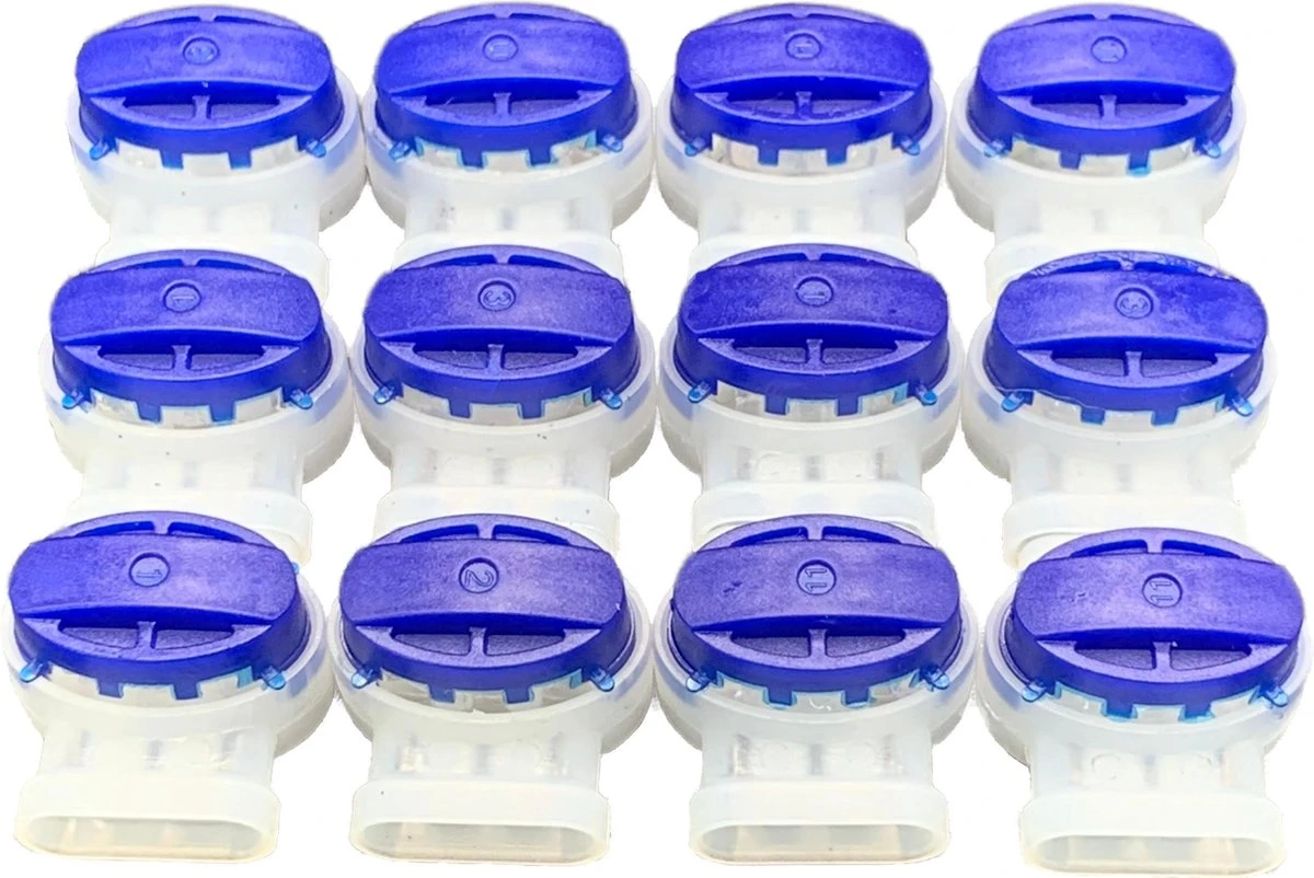 Gel Connector - Kabelverbinder - Draadverbinder Voor Robotmaaier Perimeterdraad - Begrenzingsdraad 12st I Model 314 I 3 Gel Connector - Kabelverbinder - Draadverbinder Voor Robotmaaier Perimeterdraad - Begrenzingsdraad 12st I Model 314 I
