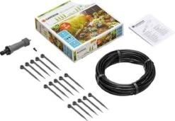 GARDENA Micro Drip System Startset S - Voor Rijplanten Druppelsysteem- 15 Meter -Tuingereedschap Winkel 1200x831