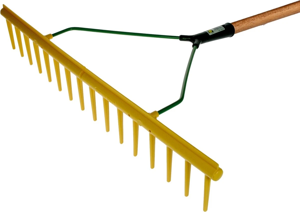 Excellent - Blad Hark - Polyhark Recht Rand - Tuin En Gazon Hark - Handhark - Grashark - Hark Zonder Steel - 16 Tanden - Rood - 65 CM 4 Excellent - Blad Hark - Polyhark Recht Rand - Tuin En Gazon Hark - Handhark - Grashark - Hark Zonder Steel - 16 Tanden - Rood - 65 CM - Afbeelding 2