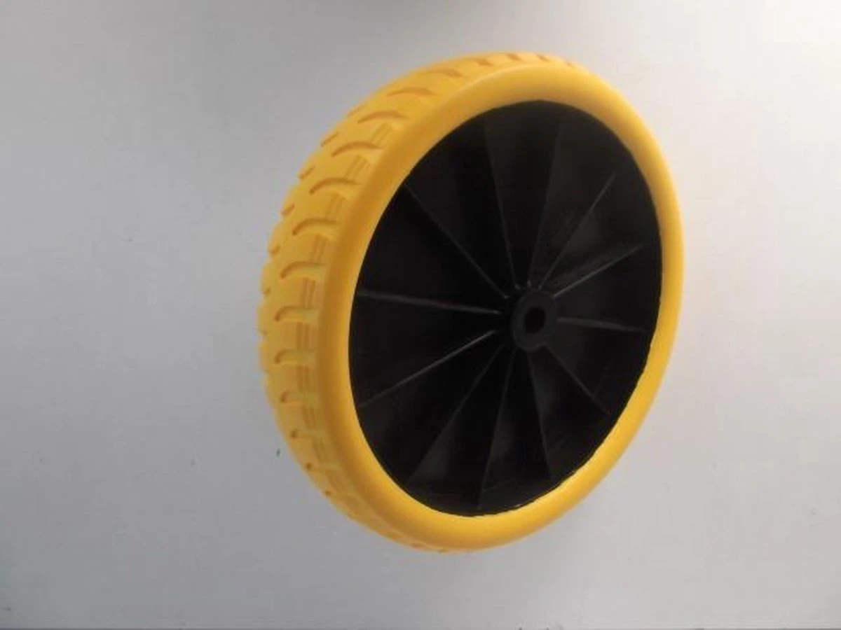 Excellent Kruiwagenwiel Anti-Lek 400-8, Hoogte 38cm, NOOIT MEER LEK, Zonder As 3 Excellent Kruiwagenwiel Anti-Lek 400-8, Hoogte 38cm, NOOIT MEER LEK, Zonder As