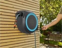 GARDENA - Wandslangenbox Slanghouder - RollUp M/L - 25 Meter - Ø 13 Mm -Tuingereedschap Winkel 1200x924