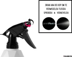 Hanamura Plantenspuit – Sprayflacon – Waterverstuiver – Wit – 600ml 9 Hanamura Plantenspuit – Sprayflacon – Waterverstuiver – Wit – 600ml -Tuingereedschap Winkel 1200x963