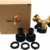 Horvitus Waterverdeler 2 Weg - Y Stuk Kraan Splitter - Voor Europese Kranen - Messing -Tuingereedschap Winkel 1200x980